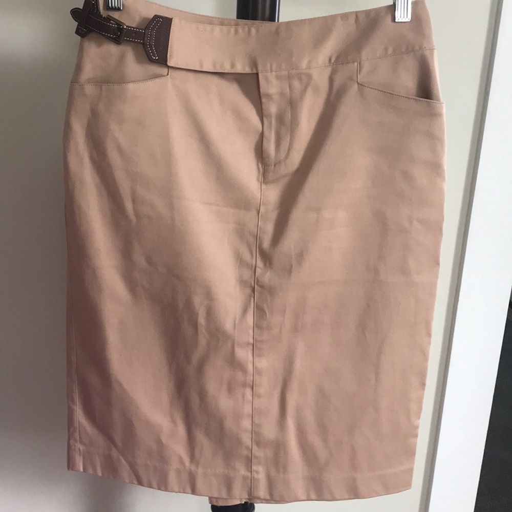 Lauren Ralph Lauren tan skirt
